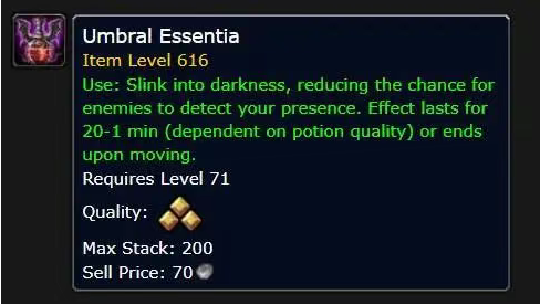 魔兽世界影遁药水怎么制作