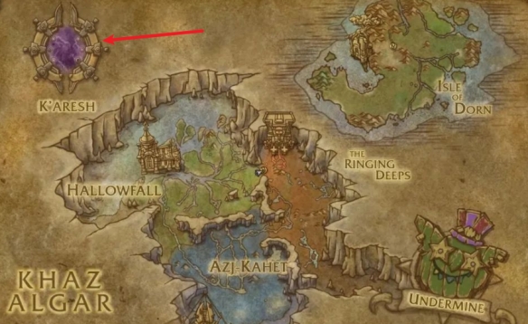 魔兽世界11.2新地图介绍