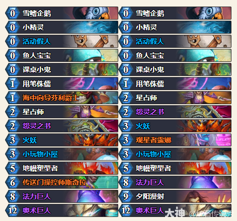 炉石传说2025托尔巴拉德之战乱斗卡组推荐