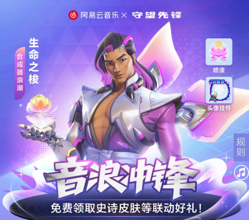 守望先锋合成器浪潮皮肤怎么获得