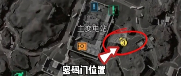 三角洲行动零号大坝密码门在哪里