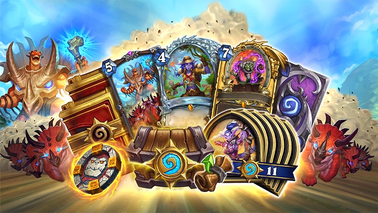 炉石传说安戈洛龟途奖励路线更新一览