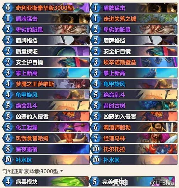 炉石传说安戈洛龟途任务战卡组推荐