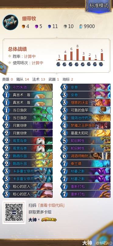 炉石传说安戈洛龟途任务牧卡组推荐