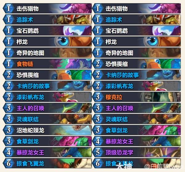 炉石传说安戈洛龟途任务猎卡组推荐