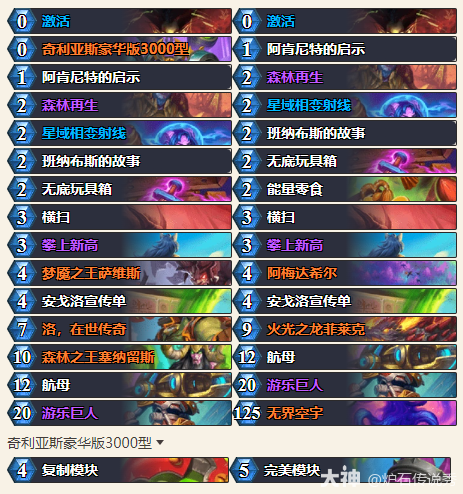 炉石传说安戈洛龟途洛德卡组推荐