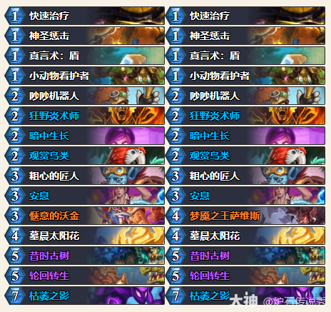 炉石传说安戈洛龟途绷带牧卡组推荐