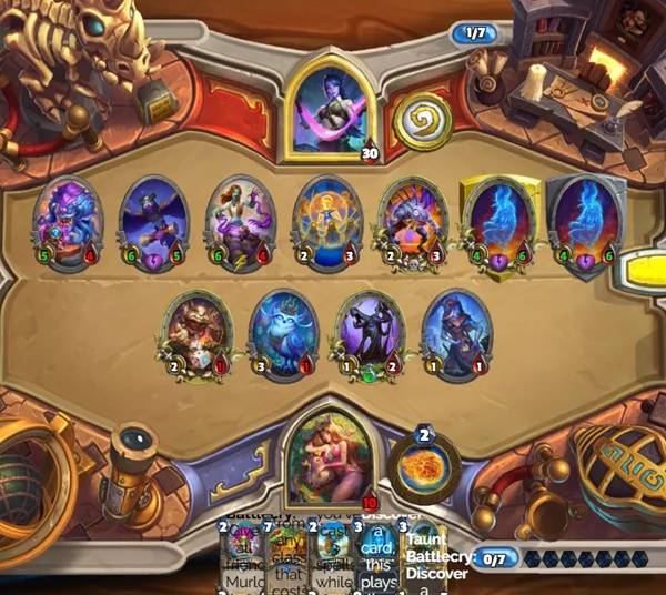 炉石传说生物流任务法卡组推荐