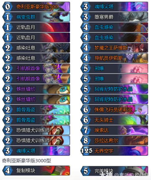 炉石传说安戈洛龟途星舰DK卡组怎么玩