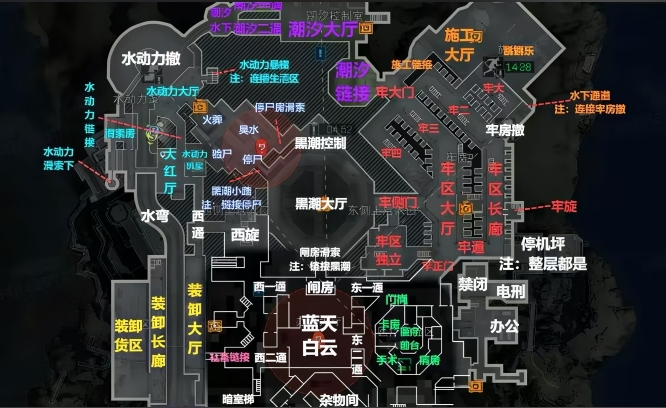 三角洲行动潮汐监狱跑刀攻略