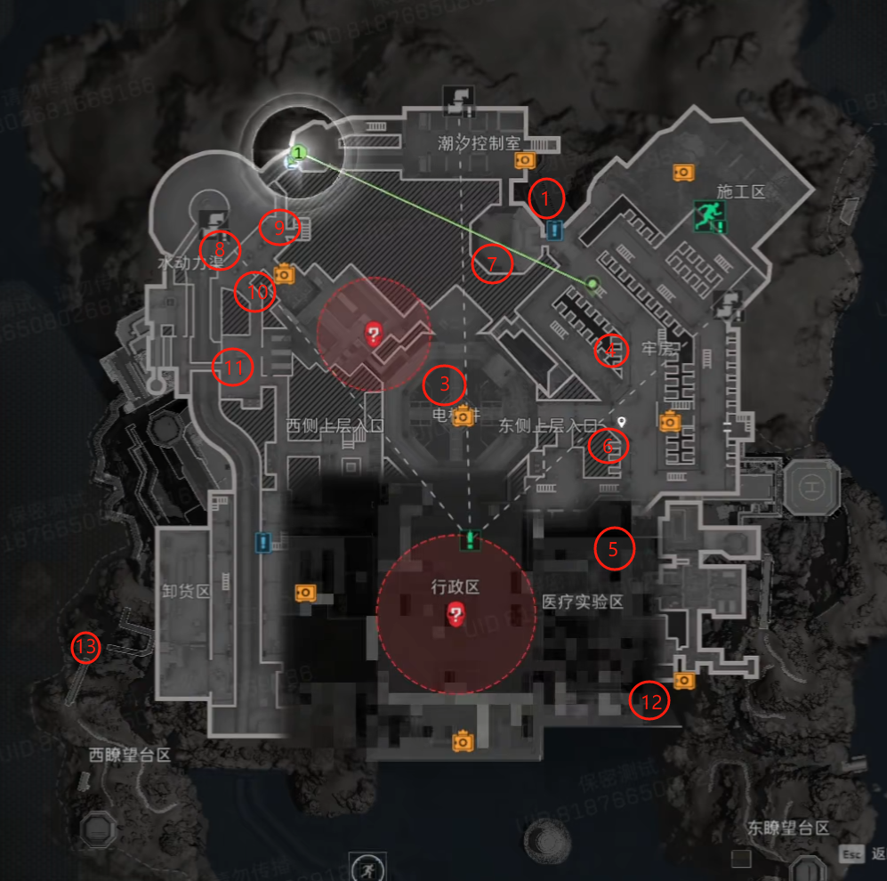 三角洲行动潮汐监狱地图攻略