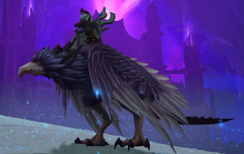 魔兽世界淡紫卡雷鹏怎么获得