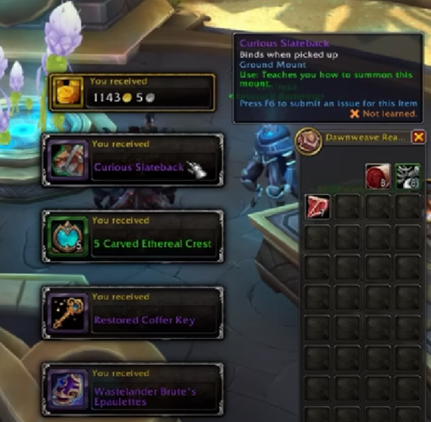 魔兽世界好奇的岩背兽怎么获得