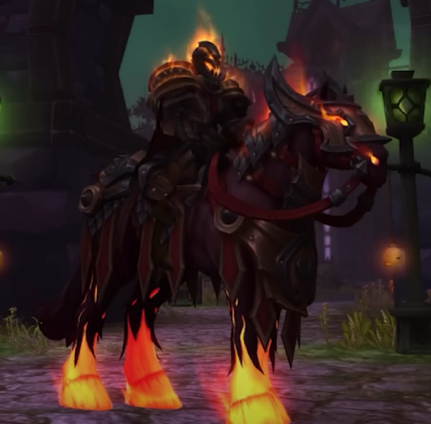 魔兽世界无头骑士的炽燃战马怎么获得