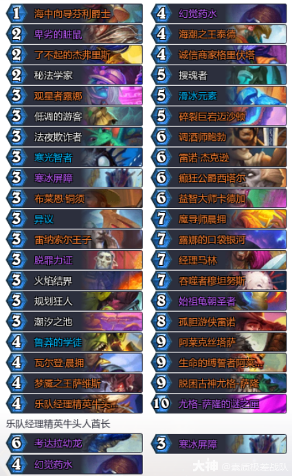 炉石传说8月宇宙银河法卡组代码推荐2025