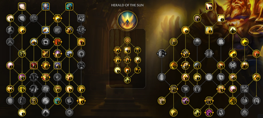 魔兽世界11.2奶骑开服天赋代码推荐