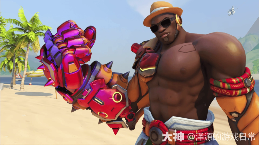 守望先锋热浪假日铁拳主界面代码一览