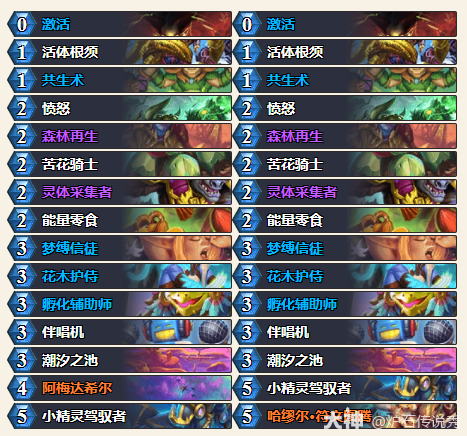 炉石传说双职业构筑乱斗卡组推荐