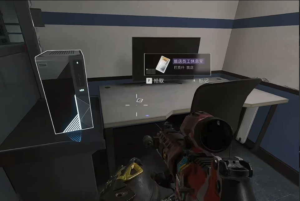 三角洲行动潮汐监狱露天房卡刷新点位