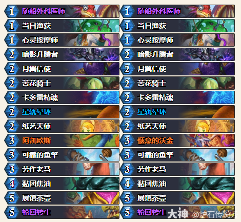 炉石传说2025拉格纳罗斯的火焰节乱斗卡组推荐