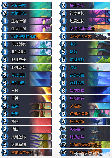 炉石传说9月﻿蓝龙德卡组代码推荐2025