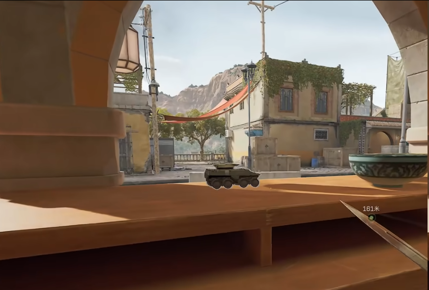 三角洲行动长弓溪谷露天刷红点位在哪