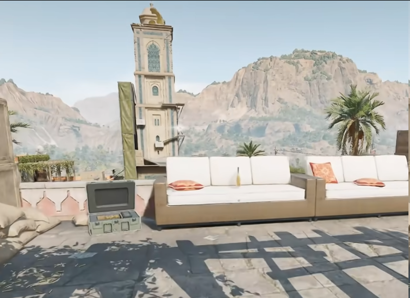 三角洲行动长弓溪谷露天刷红点位在哪