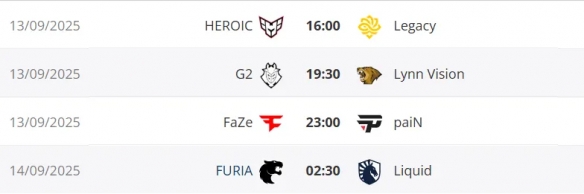 CS2裂变天地s2赛程表