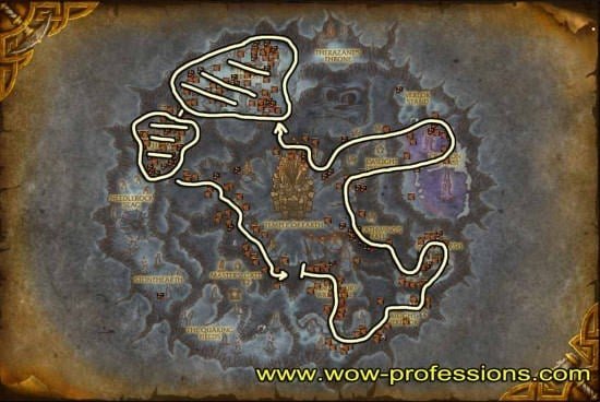 魔兽世界熊猫人之谜草药学1-600级升级攻略